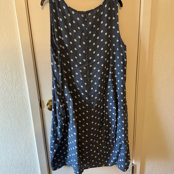 Made in Italy Linen Dress - Picture 4 of 7